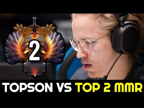 TOPSON vs TOP 2 MMR with his Signature Hero Monkey King Dota 2