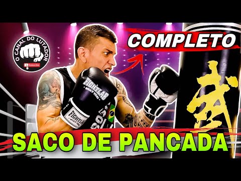 🔇How to train on the punching bag complete workout [step by step]