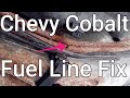 Chevy Cobalt Leaking Fuel Lines Fix! | EASY!