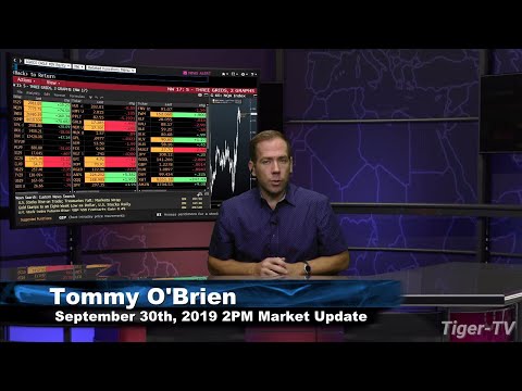 September 30th 2019, 2PM ET Market Update on TFNN
