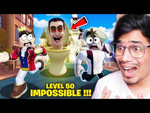 Defeating SKIBIDI TOILET With JACK In Roblox😱