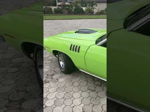 Sneak Peek: 1971 Hemicuda 4-speed Tribute Car.