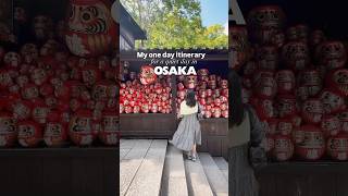 Spend a quiet day in Osaka -One day itinerary