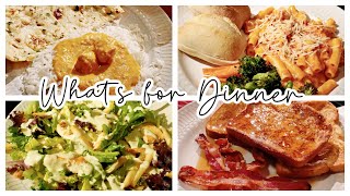 What's for Dinner - One Week of Family Dinner Ideas