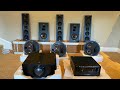 8K JVC RS3000 Klipsch THX 5 1 4 Atmos Home Theater W INSANE 150 Black Diamond Screen
