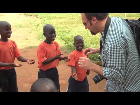Crazy Muzungu Scaring Ugandan Children (Part 1)