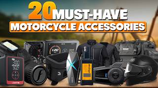 20 Must Have Motorcycle Gadgets & Accessories That Are Pure Genius
