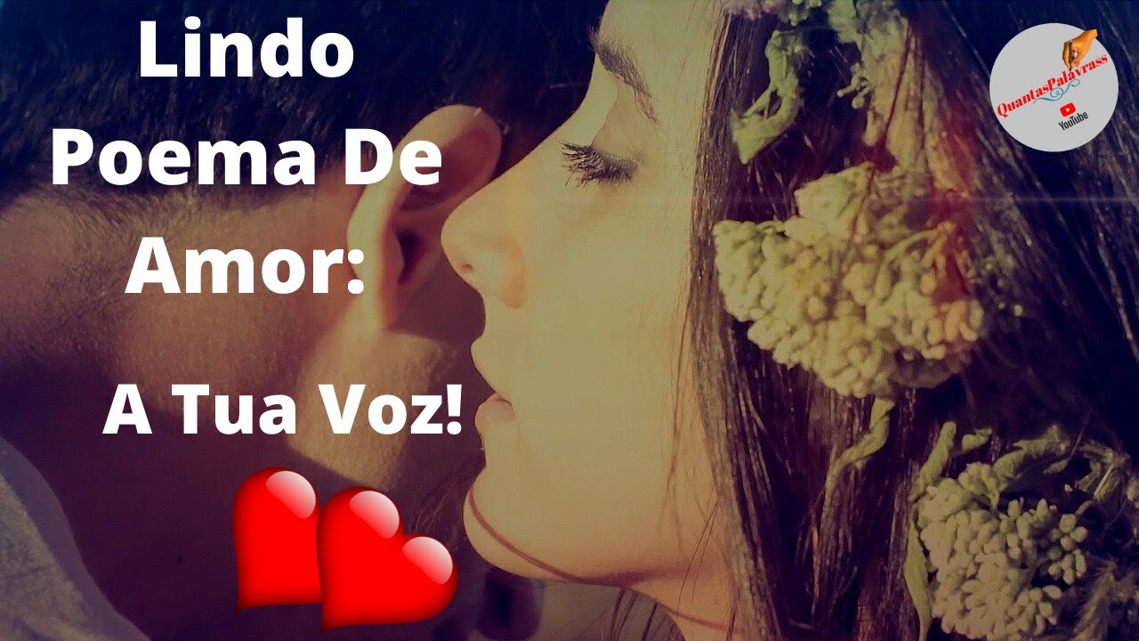 POEMA: A TUA VOZ//MENSAGEM DE CARINHO PARA A MULHER AMADA🧡💕