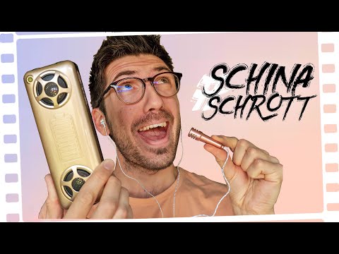 Goldener #SchinaSchrott: Das KARAOKE-Phone