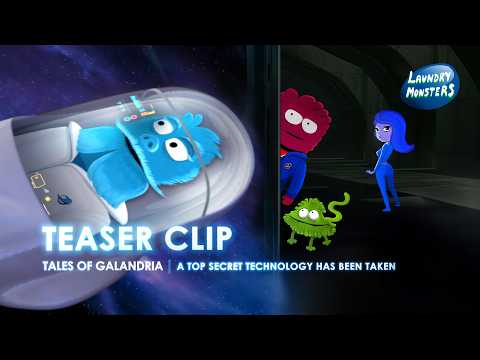 Laundry Monsters  - Tales of Galandria: A Top Secret Technology Has Been Taken -Animation SciFi Clip