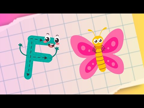 Lettera F | Impariamo l'ALFABETO ITALIANO con Tommy il giardiniere | Cartoni animati educativi