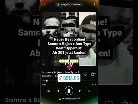 "Uppercut" Samra x Bojan x Ano Hard Rap Type Beat