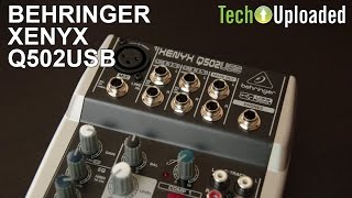 Video thumbnail for Behringer Xenyx Q502USB Review by Tech Uploaded