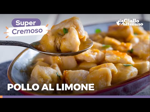 POLLO AL LIMONE – SUPER GUSTOSO, FACILE E DAL TOCCO AGRUMATO!
