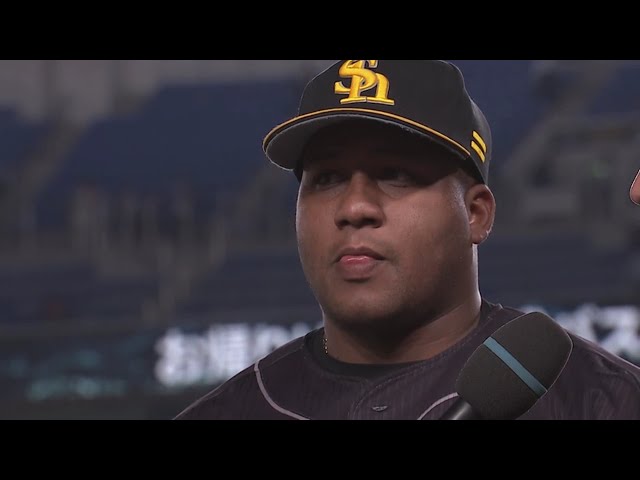 ホークス・デスパイネ選手ヒーローインタビュー 2019/5/24 M-H