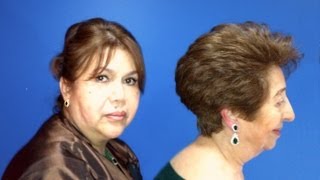 Corte Hongo o Garzon paso a paso - Corte de pelo en capas cortas 1 de 2 - Corte de cabelo Garzon