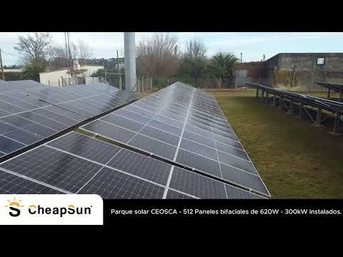 ☀️COOPERATIVA CEOSCA | Parque solar de 300 kW de potencia