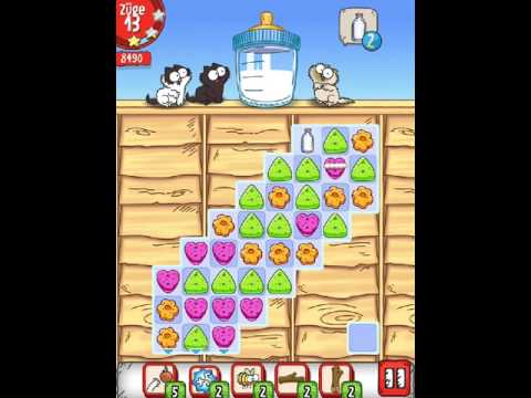 Simons Cat - Crunch Time - Level 46 - No Boosters (by match3news.com)