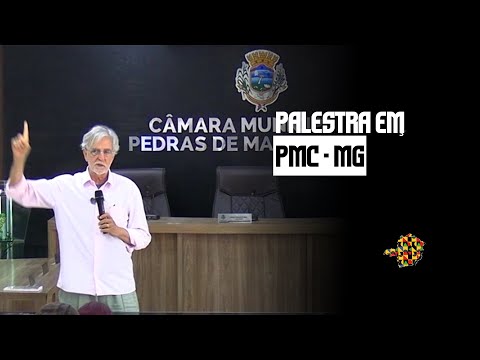 Palestra na Câmara Municipal de Pedras de Maria da Cruz