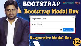 Download the video "12. Bootstrap Popup Modal  box Tutorial | Bootstrap 5 Modal box Tutorial"