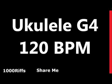 Ukulele Metronome G4 : 120 BPM