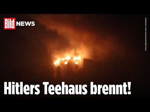 Berchtesgaden: Hitlers ehemaliges Teehaus schwer beschädigt! Polizei prüft Brandstiftung