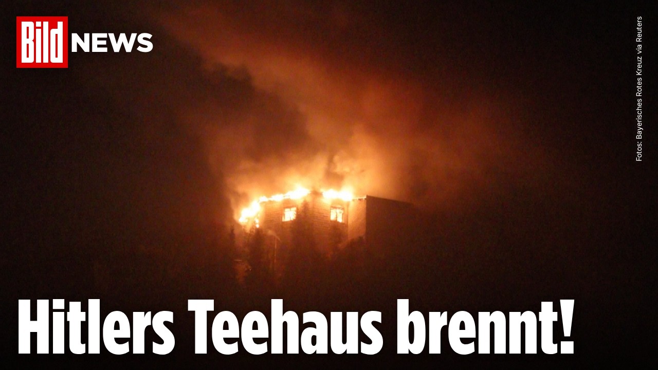 Berchtesgaden: Hitlers ehemaliges Teehaus schwer beschädigt! Polizei prüft Brandstiftung
