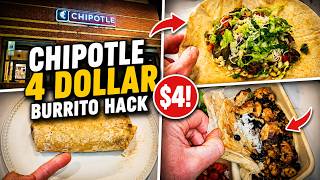 Chipotle 4 Dollar Burrito Hack Watch Before You Go To Chipotle!