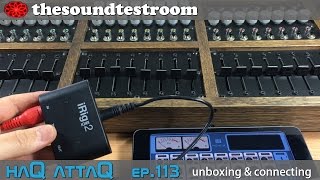 Video thumbnail for IK Multimedia iRig MIDI 2 for iPad │ unboxing and connecting - haQ attaQ 113 by Jakob Haq