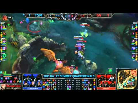 Dyrus Quadrakill in TSM vs GV