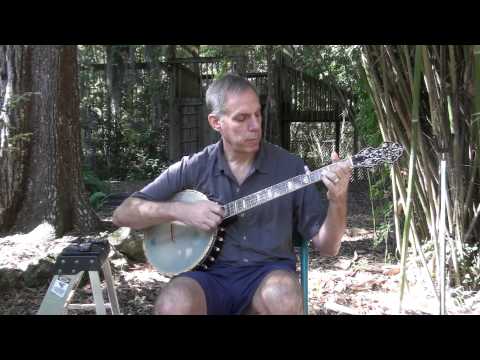 Chuck Levy plays Cuffy on the Clawhammer Banjo