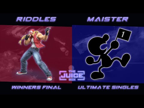 Juice Box + - Riddles (Terry) vs Maister (Game & Watch) - Winners Final