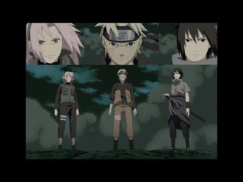 Time 7 se reúne novamente - Sakura ativa o byakugou | Naruto Shippuden Legendado em PT-BR