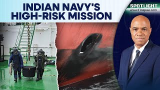 Indian Navy's High-risk Sea Mission: Missile Warhead Located And Removed | Spotlight | N18G