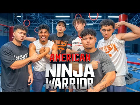 LOS BOYZ AMERICAN NINJA WARRIOR CHALLENGE!!