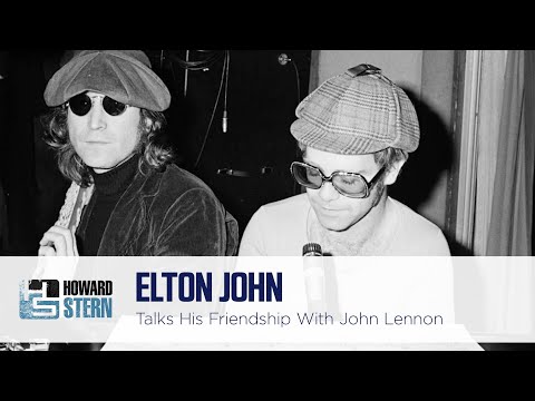 Elton John Remembers His Friendship With John Lennon