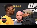 Best of Israel Adesanya and Yoel Romero at the UFC 248 press conference | ESPN MMA