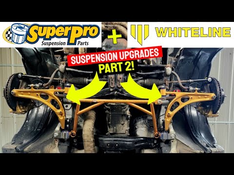 2002 WRX Suspension Upgrades Pt2: Front STI Arms + More