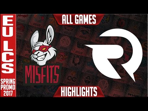 Misfits Academy vs Origen All Games Highlights - EU LCS Summer Promotion 2017 - MSA vs OG All Games
