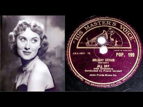 78 RPM – Jill Day – Holiday Affair (1956)