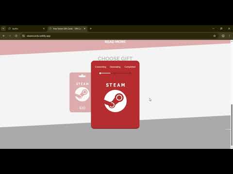 Free Steam Gift Cards - How to Get a $100 Steam Gift Card FREE!!!