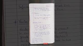 Biomolecules| Vitamins & Nucleic acid| Handwritten Notes| #UptoMarkstudy #class12 #shorts