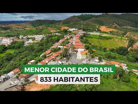 A MENOR CIDADE DO BRASIL! Conheça Serra da Saudade!