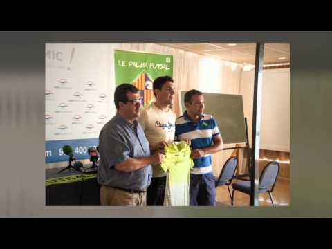 Palma Futsal presenta a Juan Pizarro en Hotel Amic Horizonte