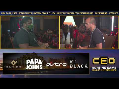CEO 2022 SF3 3rD Strike TOP 8 - JUJUMANN vs RICKY