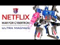 NETFLIX WFC ULTRA MAGNUS 網飛 賽博坦大戰三部曲 馬格斯 KL變形金剛玩具分享517
