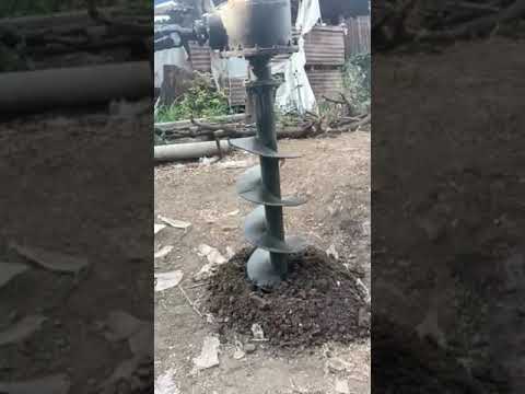 Tractor Piling Machine