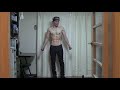 断食28日目の体・Body transformation of 28 days fasting