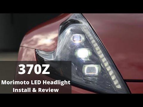 Nissan 370Z Morimoto XB LED Headlight Install