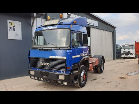 TRUCK IVECO TURBOSTAR 190.36 4X2 TRACTOR UNIT FIŠ TRUCKS & MACHINERY SLOVENIA